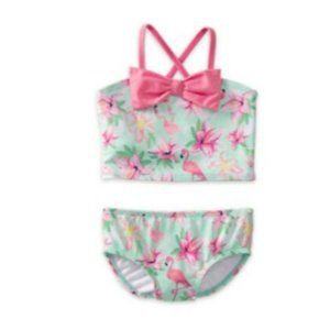 Girls 3T 2 piece floral swimsuit NWTS Retail $34